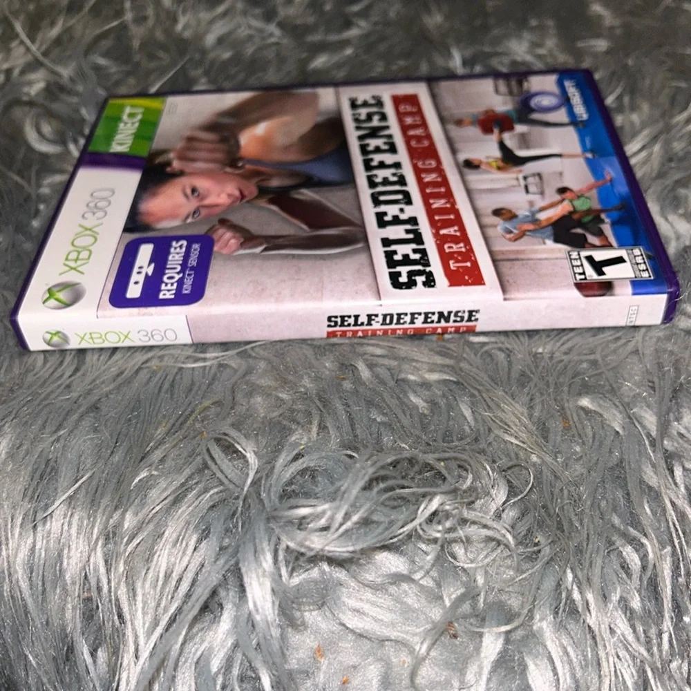 Microsoft XBOX Kinect SELF-DEFENSE Training Camp Video Game Disc/Manuel GUC